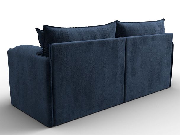 Диван прямой модульный Лига-106 Велюр синий - Вид 5