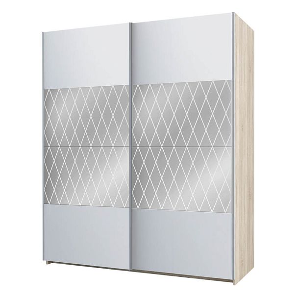 Fortune-14 2000х2300х650 сонома/сонома+белый+з.№5 - Вид 1