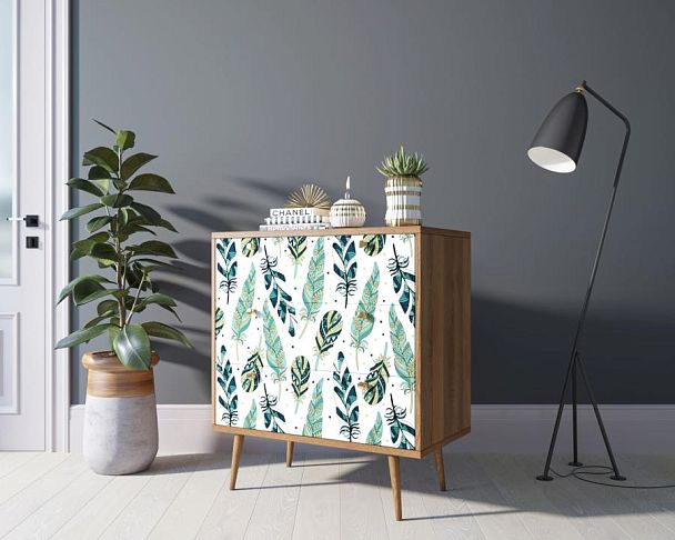 Комод Berber три ящика 44 принт арт BB40/Print_44 - Вид 3