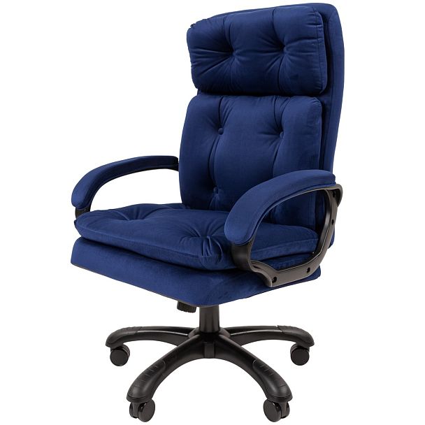 Кресло CHAIRMAN 442, ткань, синий - Вид 4