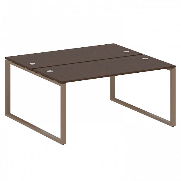 Рабочая станция "Metal System" БО.РАС-СП-2.4 венге/мокко - Вид 1