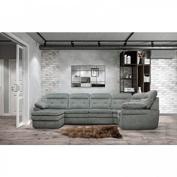 Угловой диван "Марракеш" с оттоманкой 1+3 - Вид 2