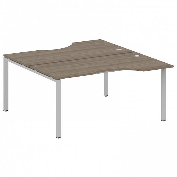 Рабочая станция "Metal System" БП.РАС-СА-2.1 вяз/серый - Вид 1