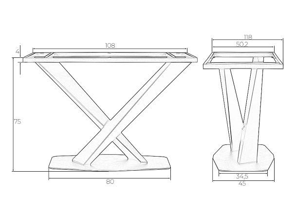 Подстолье обеденное DOBRIN FILIPPO - Вид 7