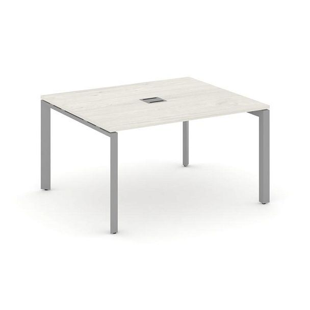 Style Project Next Стол переговорный SN-59P.SPRG-032 Дуб Наварра/Металл Серый 1180*1180*750 - Вид 1