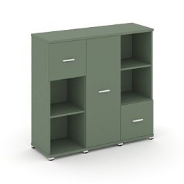 Concept Набор №331.U CN.STUN-331 W Кобо/Металл Белый 1252*420*1186 - Фото предпросмотра