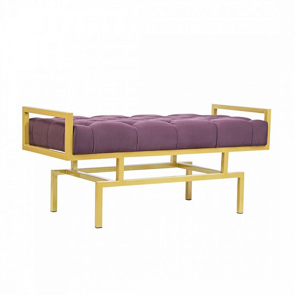 Банкетка Crown, велюр Velutto 35 - Вид 1