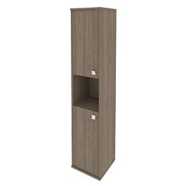 Style Шкаф высокий узкий левый Л.СУ-1.5 (L) Вяз 412*410*1980 - Фото предпросмотра