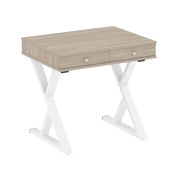 Home Office Стол письменный VR.SP-1-79.M Дуб аттик/Белый металл 794*600*750 - Вид 1