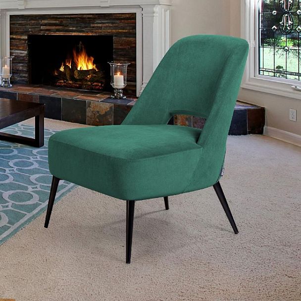 Кресло Dante, бархат зеленый 19 - Вид 4