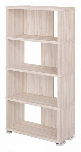 Стеллаж книжный Домино СБ-10_4 Карамель - Вид 1