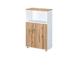 TANDEM RTD050-73U-V Шкаф комби ун-й 730х380х1208 Вотан/Белый - Фото предпросмотра
