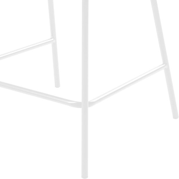 Полубарный стул Миэль серо-бежевый/белый - Вид 9