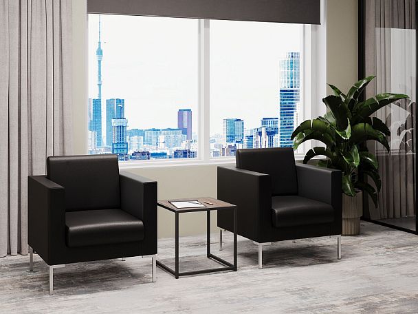 Ханс / Hans Кресло HNS-01 Kanzas 12/Металл Хром 720*770*820 - Вид 4