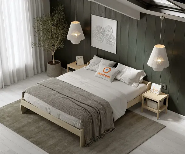 Тумба прикроватная деревянная Мечта, сосна, цвет натуральный - Вид 5