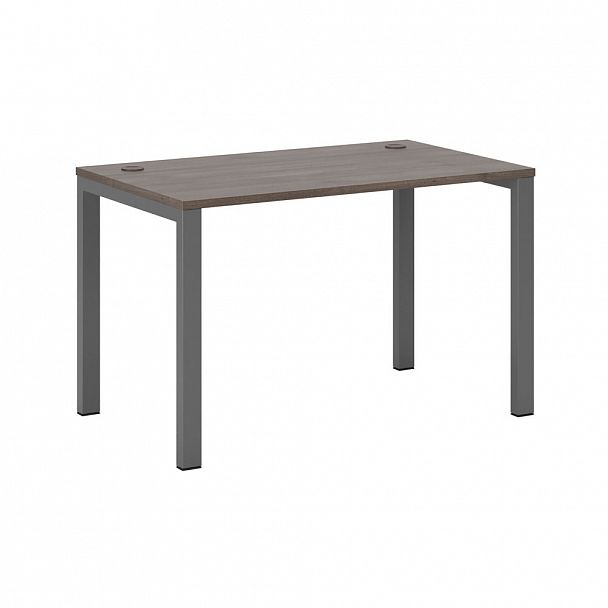 Стол письменный на металлоопорах New Line 120x72x75 дуб шамони темный - Вид 1