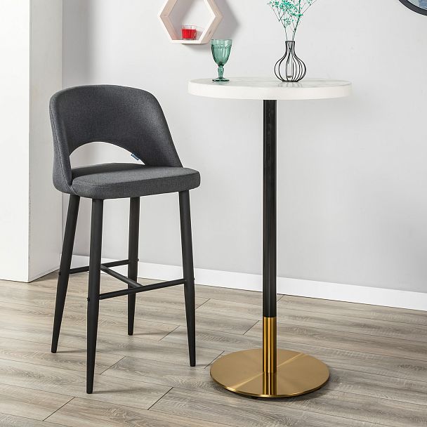 Стул Бар.Lars тёмно-серый/черный - Вид 7