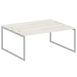 Metal System Quattro Р. ст. на О-образном м/к 40БО.РАС-СП-2.5 Дуб наварра/Серый металл 1800*1475*750 - Фото предпросмотра