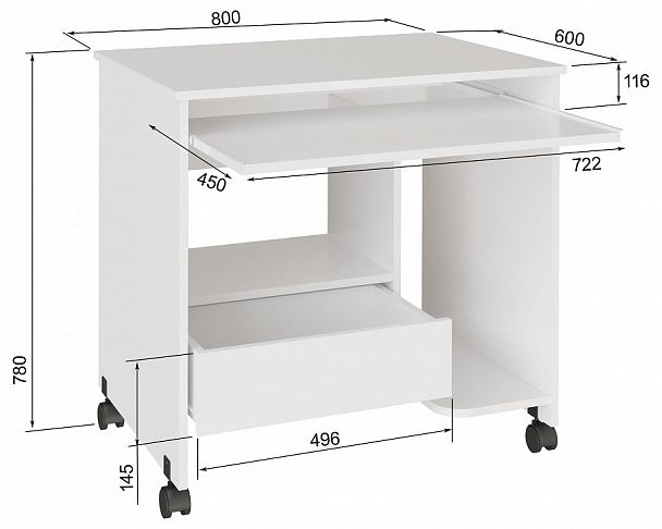 Стол компьютерный СК-05 - Вид 5