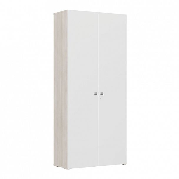 Гардероб Zion 92x42x208 светлый дуб - Вид 1