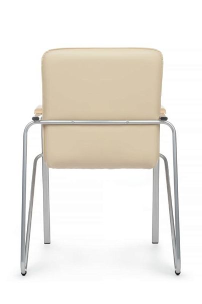 Стул Самба с пластиковыми подлокотниками SMB-03 Бежевый - Вид 4