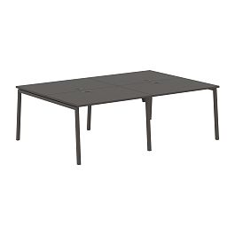 Стол 4-х местный ELWST 2316 Мокко/Мокко 2326х1606х750 EDIS - Фото предпросмотра