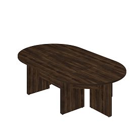 Стол переговорный составной Борн В 305-001 дуб ристретто - Фото предпросмотра