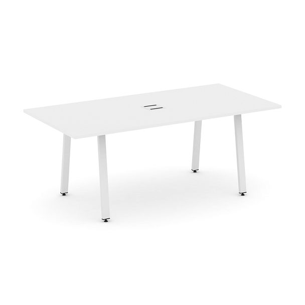 Style Project Direct Direct Стол переговорный SN-6A.SPRG-198 Белый/Металл Белый 1980*980*750 - Вид 1