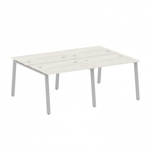 Рабочая станция "Metal System" БА.СМ-4.1 дуб наварра/серый - Вид 1