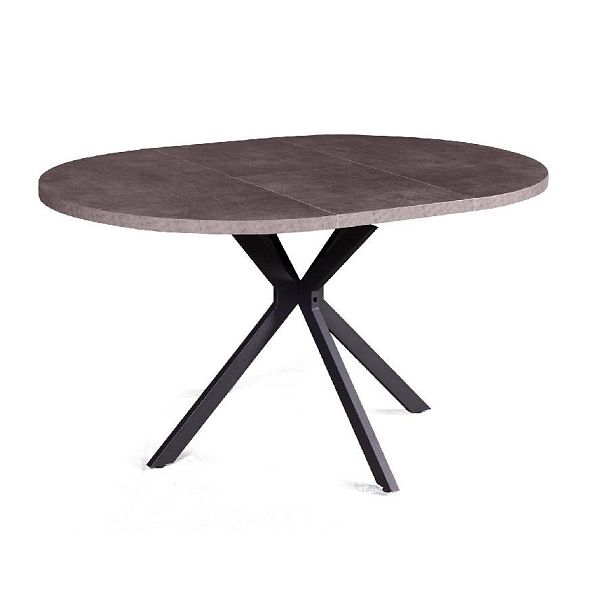 Стол круглый Vegas раздвижной (100+40) камень темный - Вид 7