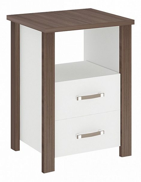 Тумбочка Бартоло ТБД Белый/Шамони - Вид 1