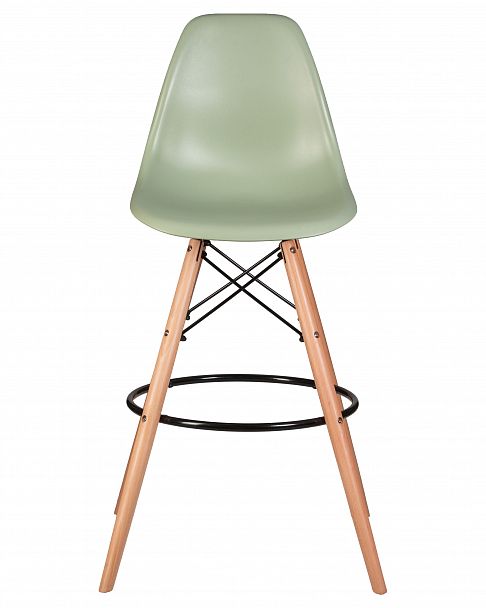 Стул барный DOBRIN DSW BAR (ножки светлый бук, цвет мятный (NX-G-09)) - Вид 6