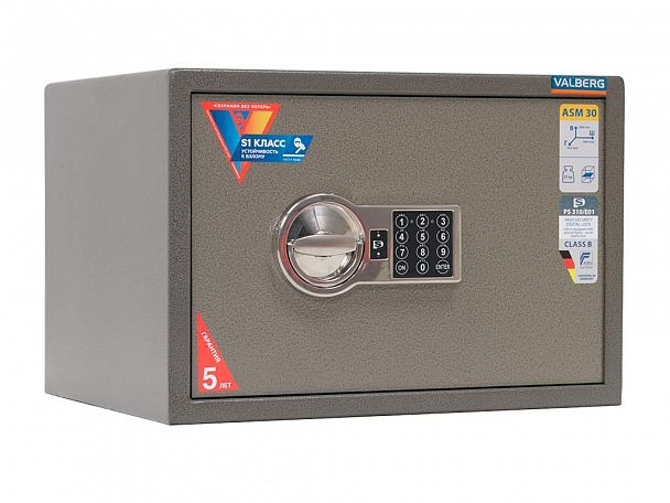 Мебельный сейф VALBERG ASM-30 EL - Вид 3