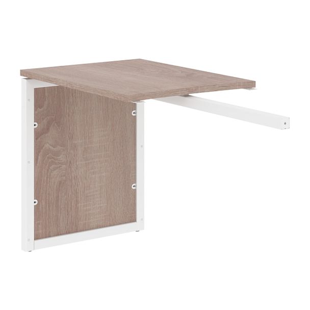 Брифинг приставка XQPR 889 Дуб Сонома/Белый 800х600х750 XTEN-QP - Вид 1