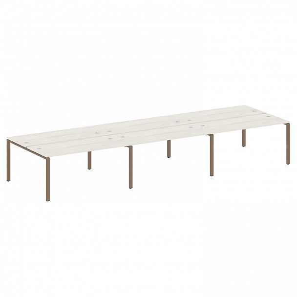 Рабочая станция "Metal System" БП.СМ-6.4 дуб наварра/мокко - Вид 1