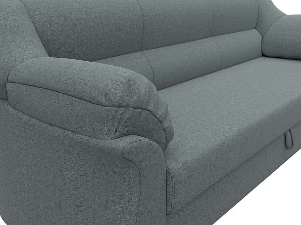 Диван прямой Карнелла Рогожка серый - Вид 4