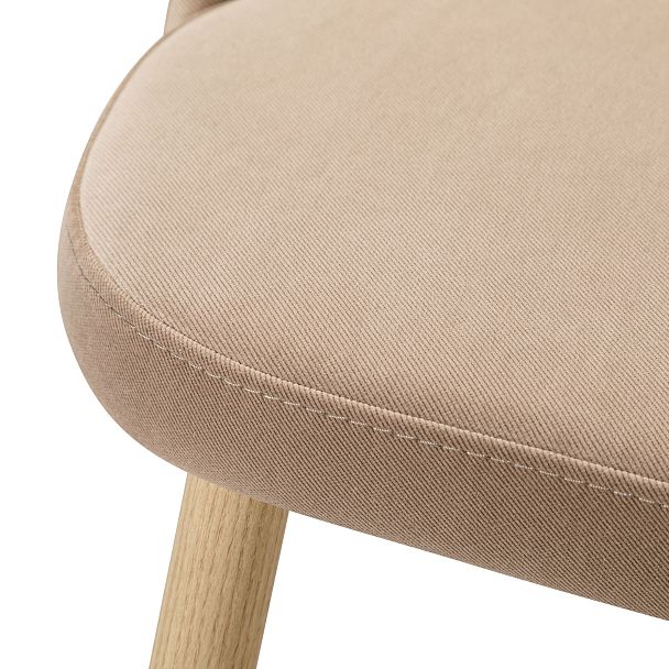 Стул Lars Diag beige/нат.дуб - Вид 6