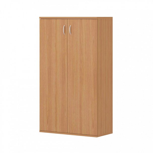 Шкаф средний "Логистика"  ПК-ЛОГ-Ш130Х75/35-В1-24 ольха шагрень - Вид 1