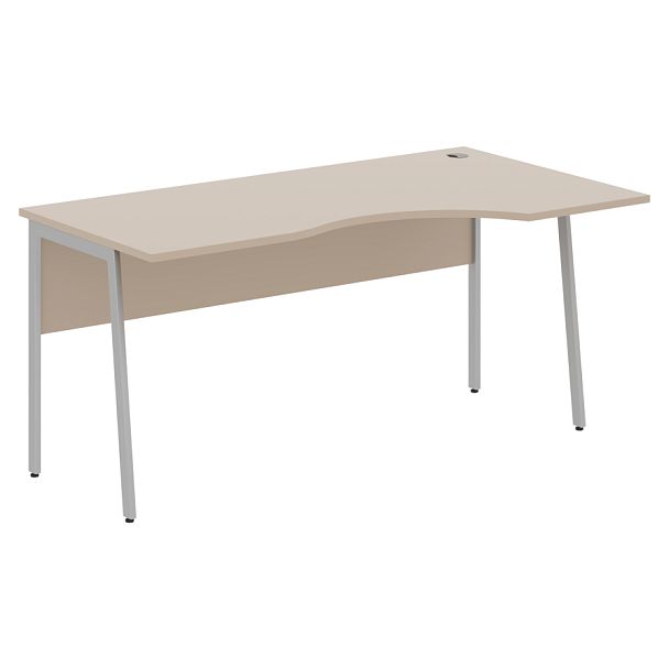 Стол прямой СА-1P(R) Мокачино/Алюминий 1400х900х755 IMAGO PLUS - Вид 1