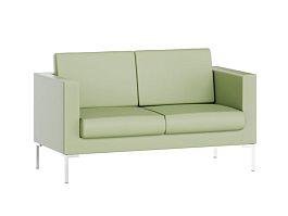 Hans Диван двухместный HNS-02 Oregon 33/Металл Хром 1520*770*820 - Фото предпросмотра