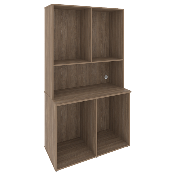 Fit Основной модуль MN-MO Дуб аризона 1200*600/420*2178 - Вид 1