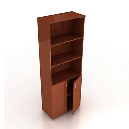 Шкаф Менеджер Ш-02+ДШК-02 орех - Фото предпросмотра