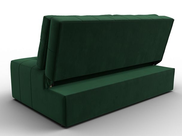 Диван прямой Лига-107 (140) Велюр зеленый - Вид 5