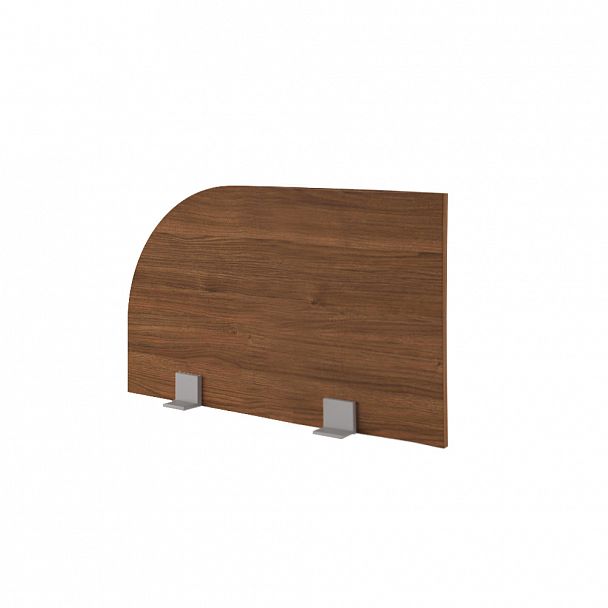 Экран боковой Trend Metal 58x1,6x35 орех - Вид 1