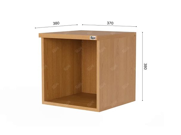 UNITY РА-04 БУК Антресоль открытая узкая низкая Прямой 370x380x380 - Вид 4