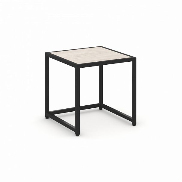 Стол журнальный "Loft" VR.L-SJK-40 Денвер Светлый/Черный - Вид 1