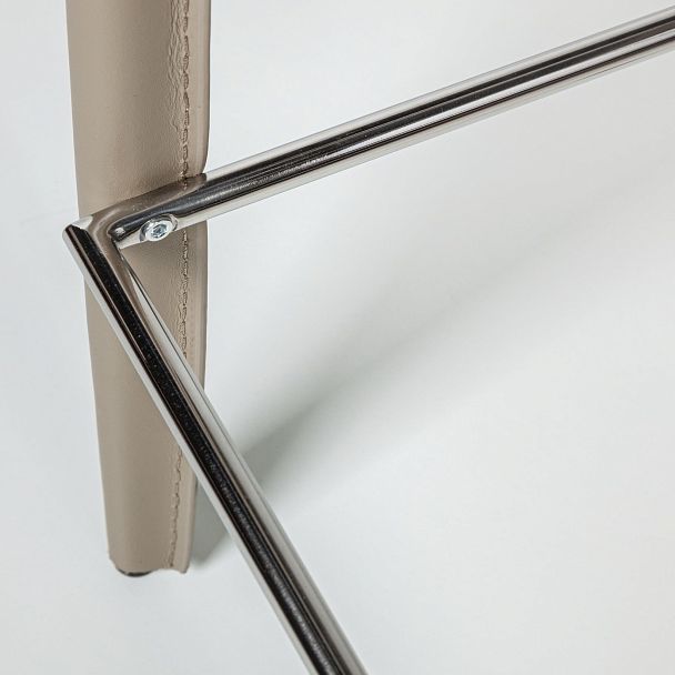 Стул полубарный Austin, кожа нуга - Вид 10