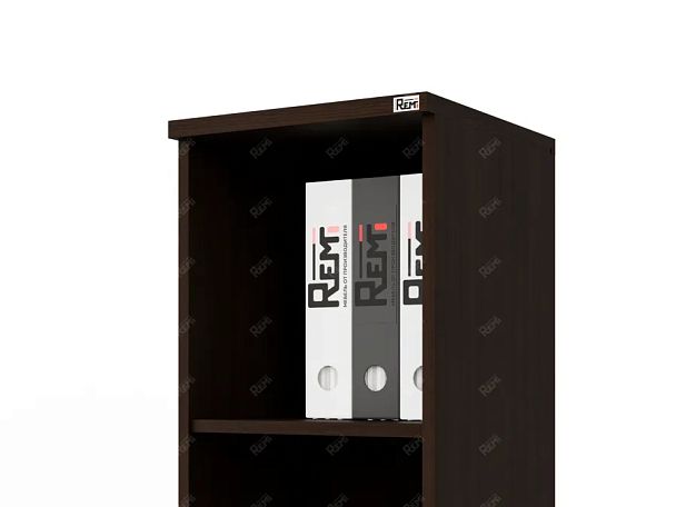 ЛАЙТ / LIGHT RLG026-35x35 Узкий стеллаж 35x35x183 Венге - Вид 6