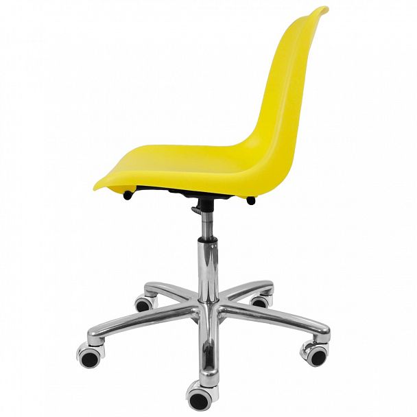 Кресло "Vicenza SW на крестовине CINA алюминий" желтый - Вид 4