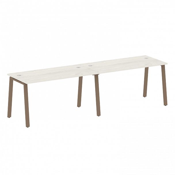 Рабочая станция "Metal System" БА.СМ-2.3 дуб наварра/мокко - Вид 1